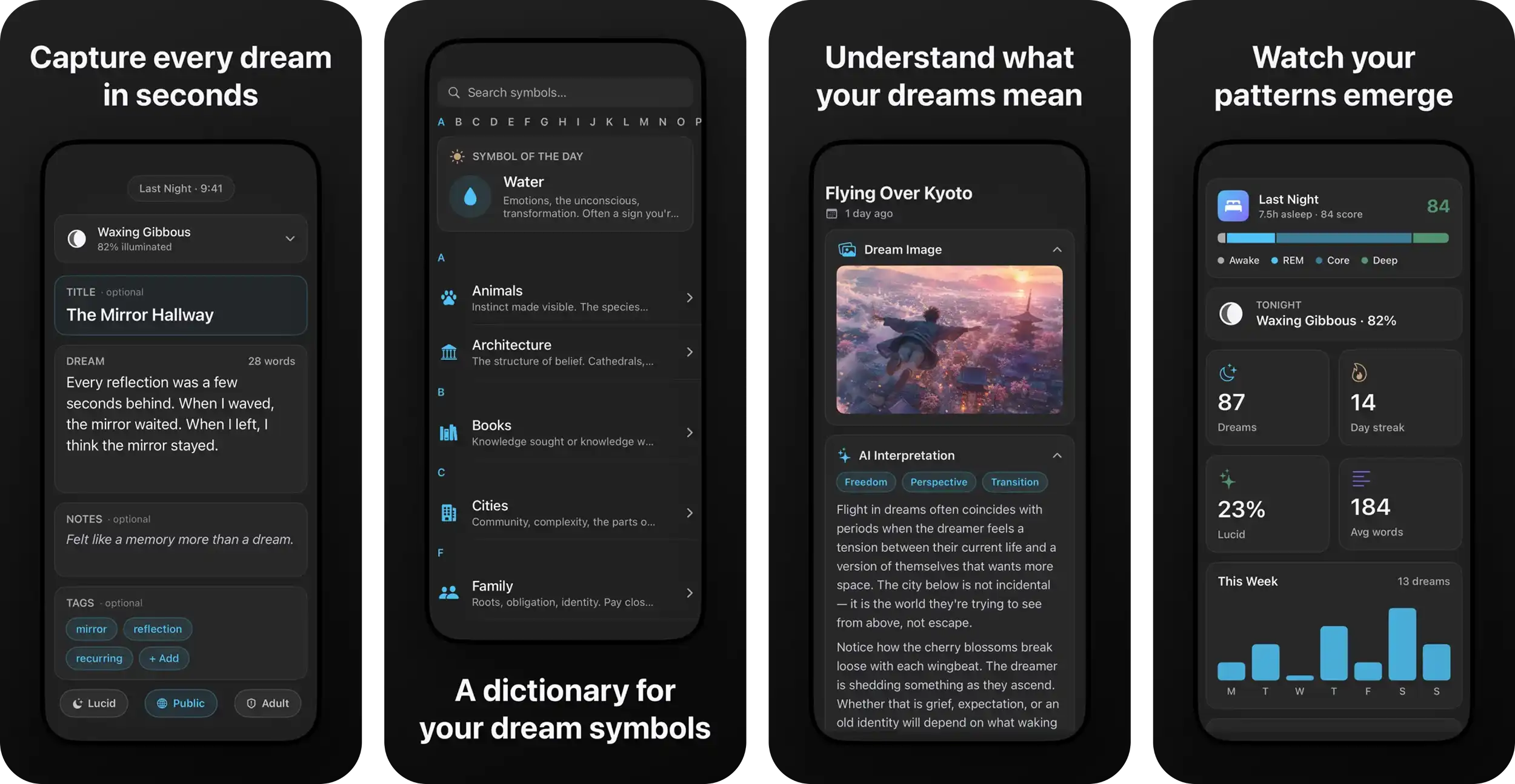 Dream Journal Ultimate Screenshots Mobile