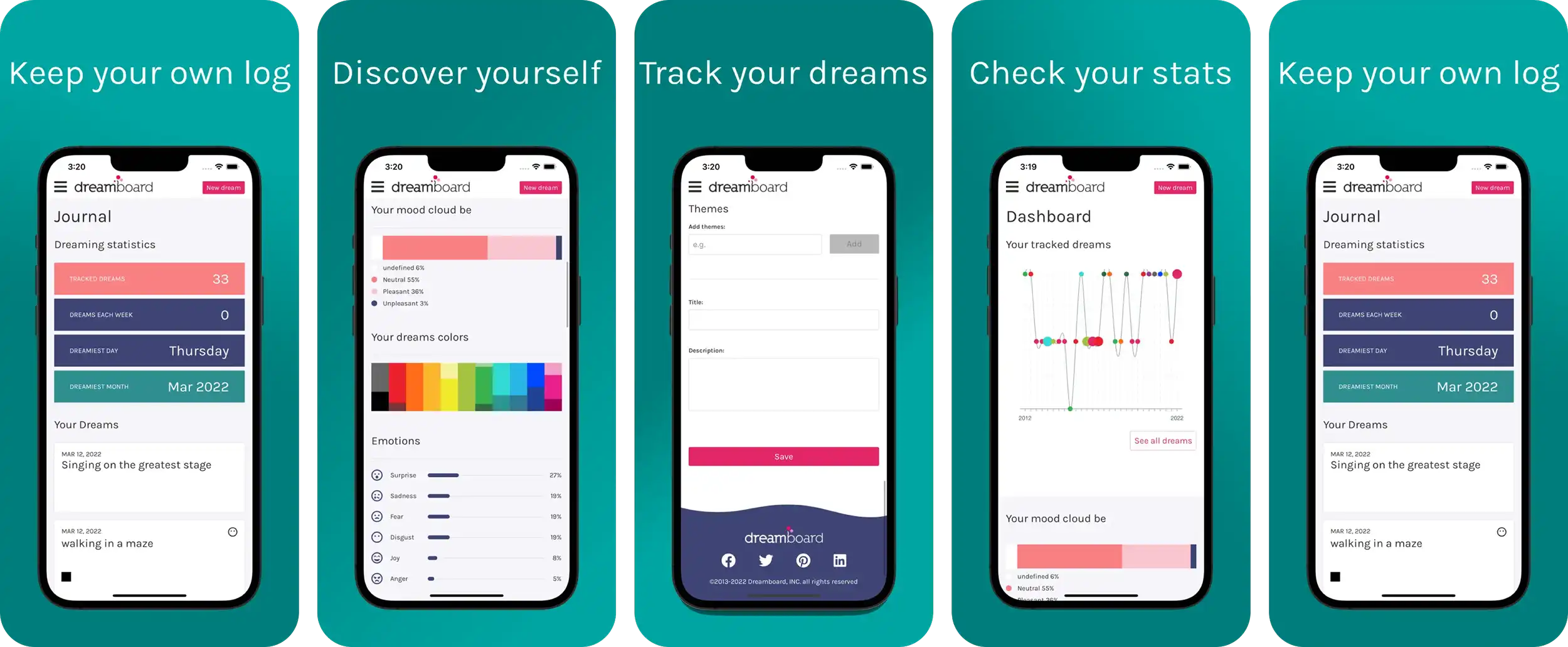 Dreamboard Screenshots Desktop