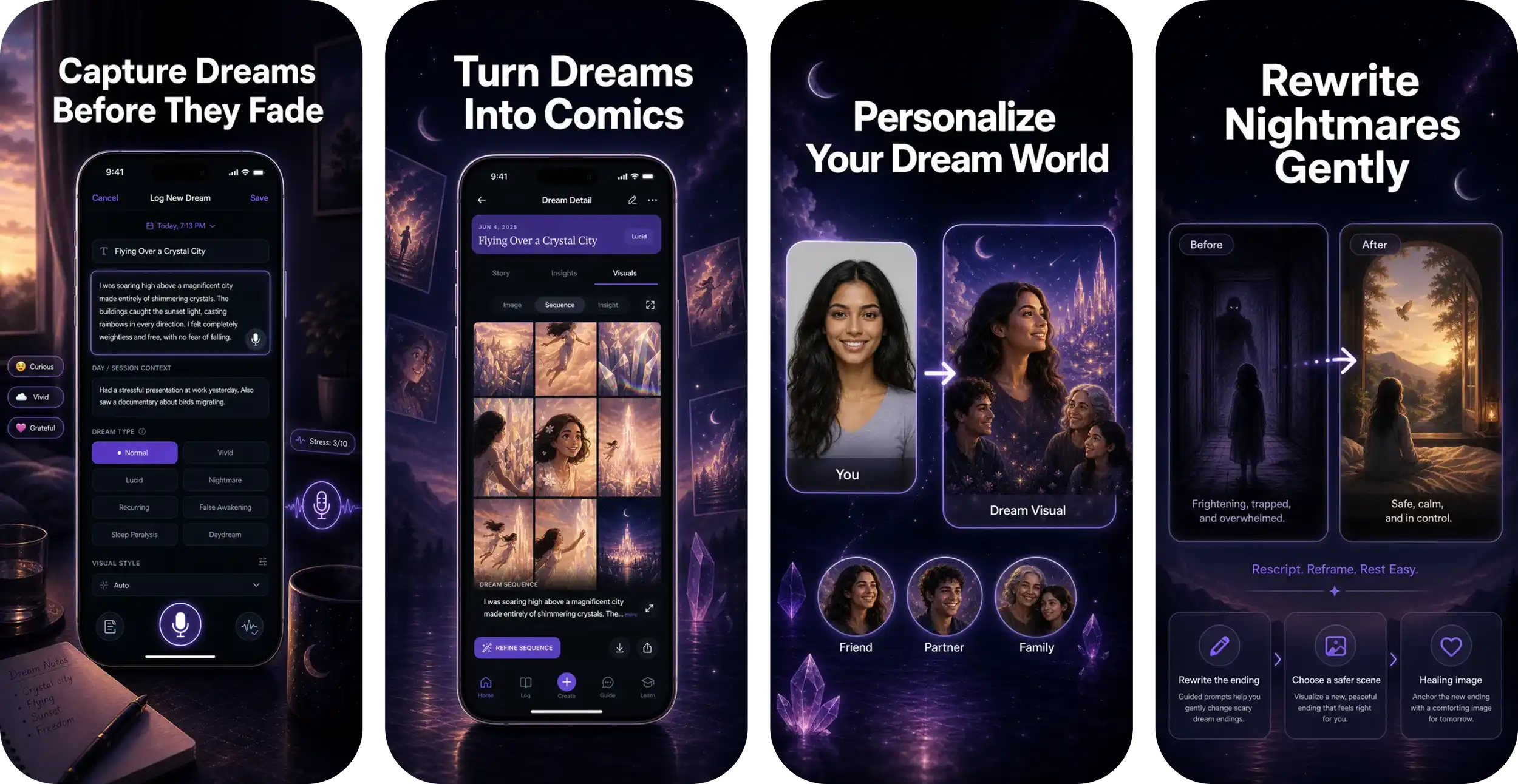 DreamStream Screenshots Mobile